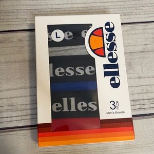 New Ellesse boxers size large 3 pack